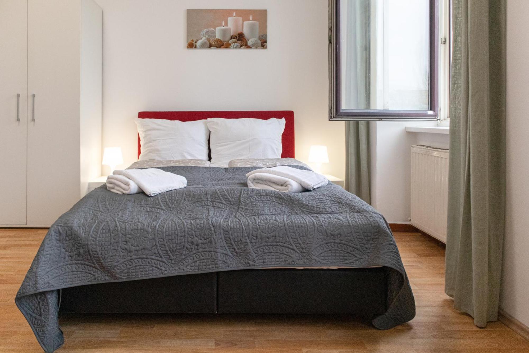 Homelike 2Br Apt. @Millenium Tower/Danube River Вена Экстерьер фото